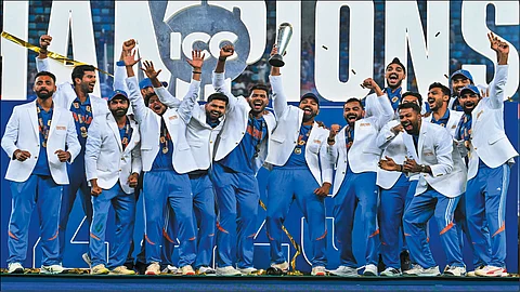 India won Third ICC Champions Trophy Title