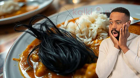 Human Hair In food