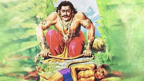 Bheema and anjaneya