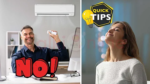 To keep the house cool