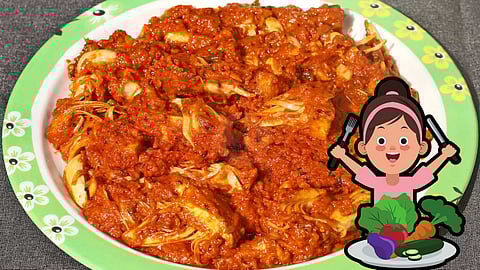 Let's see how to make Bihari style jackfruit sabji.