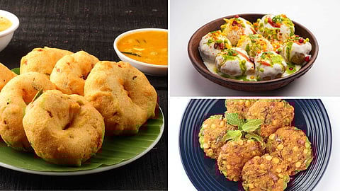 You can make various types of crispy vadas...