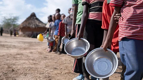 hunger and malnourished