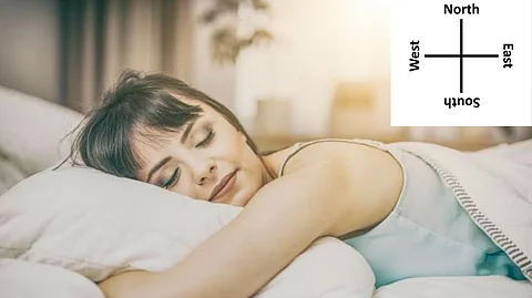 best direction to sleep