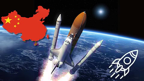 china's Electromagnetic rocket project