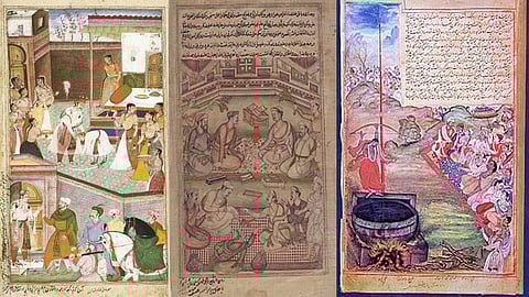 Mahabharata translated Persian language