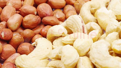 Peanuts and cashews!