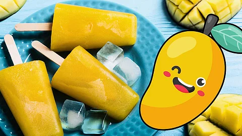 You can easily make summer-appropriate popsicles..!