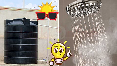 Water tank & hot water