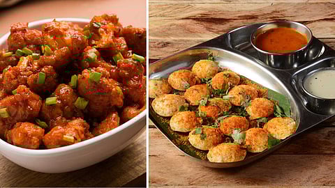 Mini Idli Sambar - Manchurian for kids !