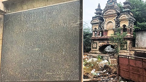 Rice for the crows and water for the cattle..!