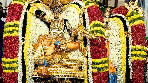 Arulmigu Marundeeswarar Temple Chariot!