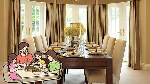 Do you know what a dining table should look like?