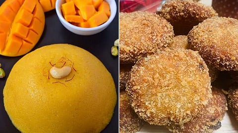 mango kesari-nendram fruit cutlets?