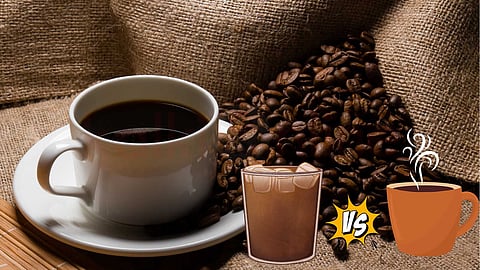 Cold coffee vs instant coffee