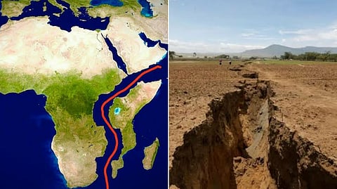 African continent is splitting into two