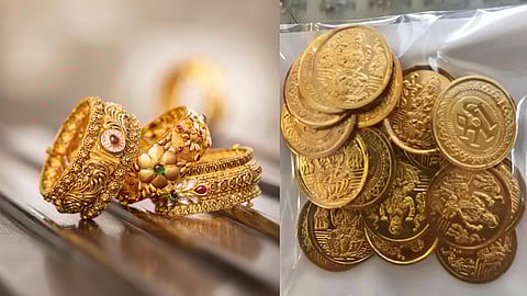 Gold coin vs gold jewelry