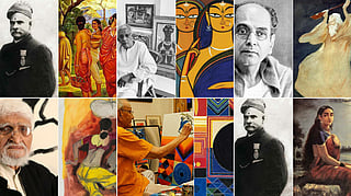 6 Indian painters and paintings