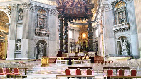 A new Pope is elected in the Vatican!