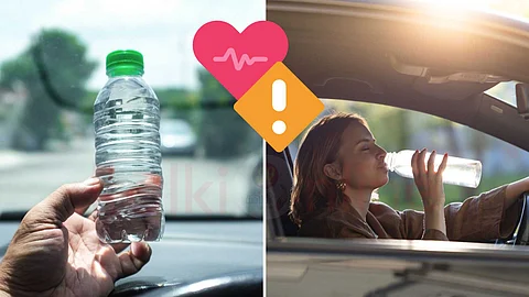 plastic water bottle
