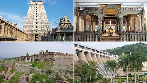 There are many places to visit in Tiruvannamalai