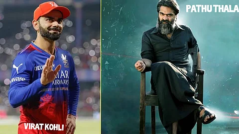 Virat Kohli and Simbu