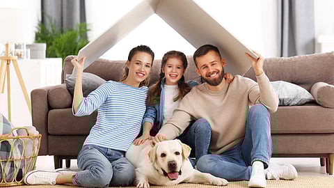 Happy family