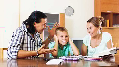 Parents with Anger Child