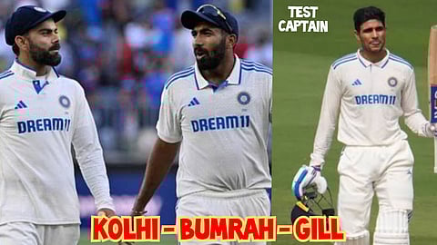 Virat Kohli - Bumrah - Gill