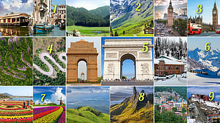 Tourist destinations in India that reflect European countries!