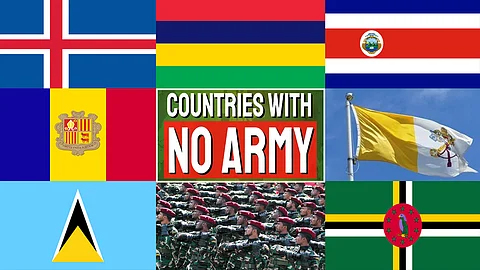 7 countries without armies
