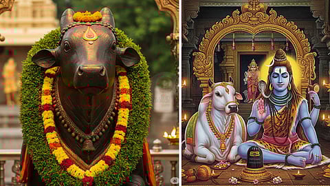 Nandi and Lord Shiva