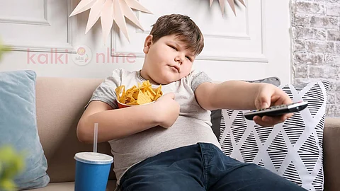 Junk Food Eating Kid
