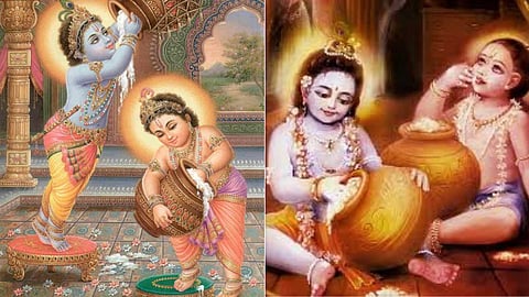 Sri Krishnan with Butter