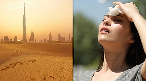 Dubai heat waves