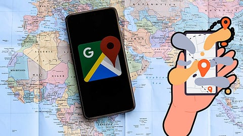 meaning of colors on Google Maps!