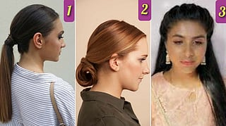 Interview hairstyle