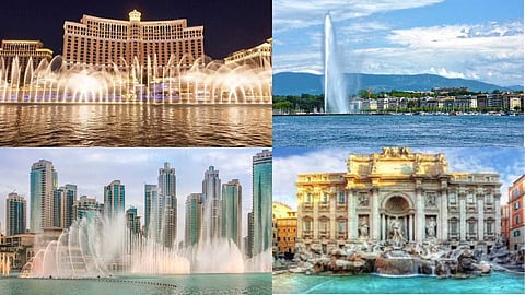 The largest fountains in the world