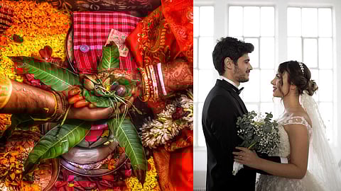 Bride and groom physical examination