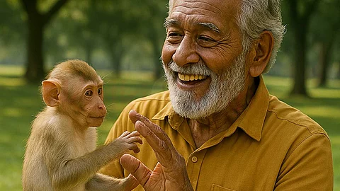 monkey as pet