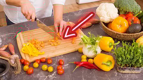 vegetable cutting board