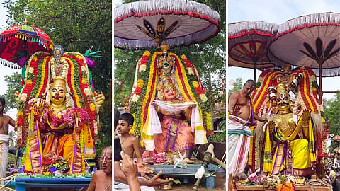Kasthuri Renganatha Perumal Temple, Keela Panaiyur - Garuda sevai Vaibhavam