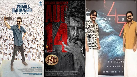 surya, vijay and rajinikanth movies update