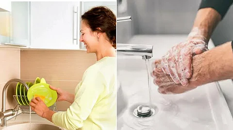 dish wash and hand wash liquid