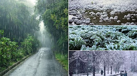 Types of rainfall