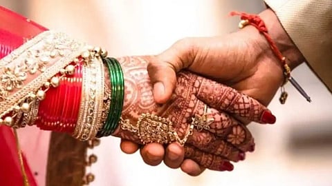 Wedding couple