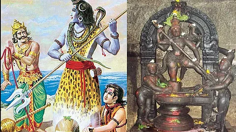 Lord Shiva removes the fear of death