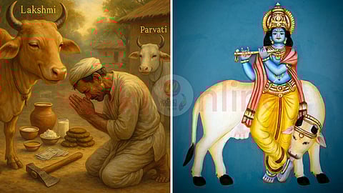 கோமாதாவின் அறவுரை: ஒரு வாழ்க்கைப் பாடம்