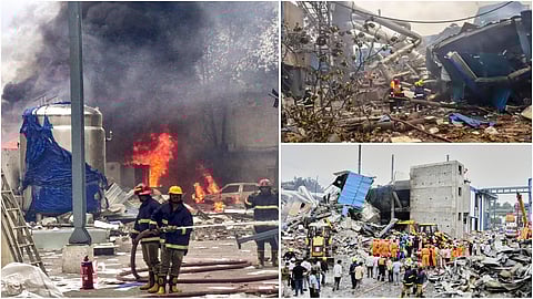 explosion fire accident