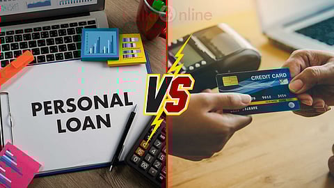Personal Loan Vs Credit Card Loan